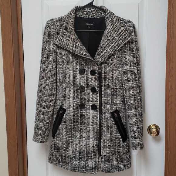 tweed peacoat